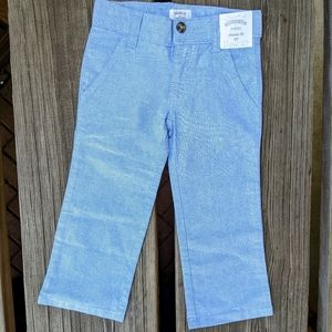 GYMBOREE Boy Oxford Blue Dress Pants 2T NWT